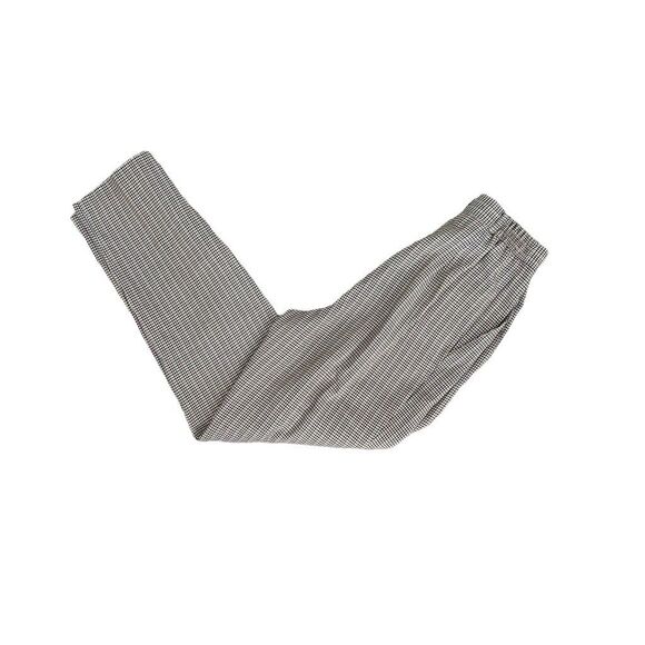 Worthington Beige Houndstooth Dress Pants Trouser Size 4 High Rise Stretch USA - Picture 1 of 9